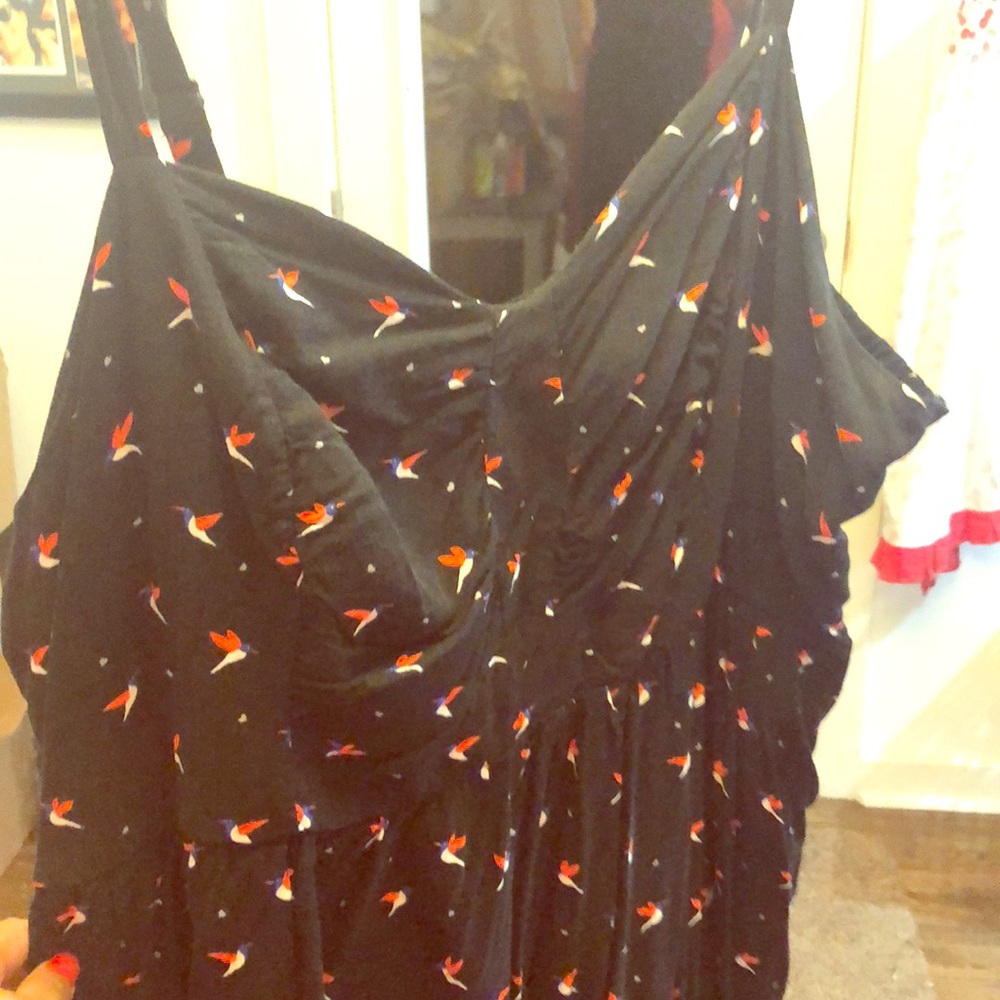 Plus sized BIRD dress! Summer fun!